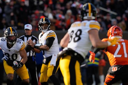 Los Steelers buscarán recuperarse luego de la derrota ante los Ravens en la fecha pasada (Archivo)