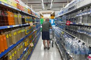 Los supermercados fueron el sector más afectado