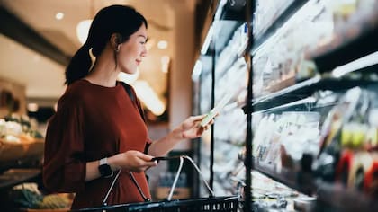 Los supermercados, todavía a la baja