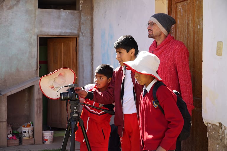 Los talleres de cine aportaron otras experiencias a los chicos de los lugares recorridos