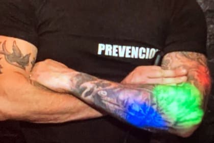 Los tatuajes de Ezequiel Varela, el sospechoso de haber matado durante un robo a Beatriz Mansilla