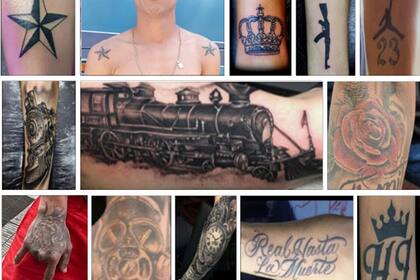 Los tatuajes de los del Tren de Aragua fueron difundidos por el DPS