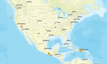 Los temblores ocurridos en EE.UU. durante las últimas horas