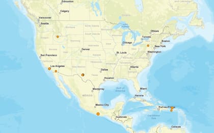 Los temblores ocurridos en EE.UU. durante las últimas horas