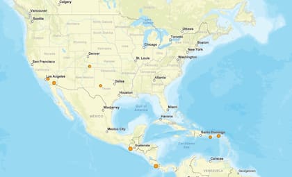 Los temblores ocurridos en EE.UU. durante las últimas horas
