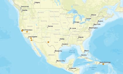 Los temblores ocurridos en EE.UU. durante las últimas horas