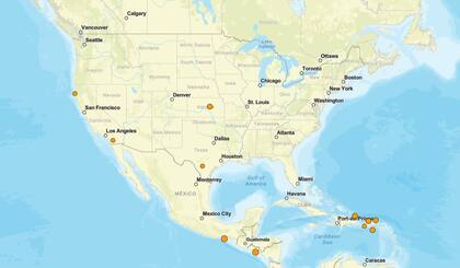 Los temblores ocurridos en EE.UU. durante las últimas horas