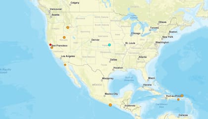 Los temblores ocurridos en EE.UU. durante las últimas horas