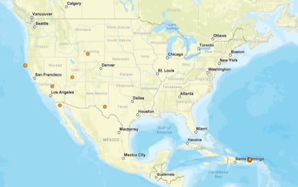 Los temblores ocurridos en EE.UU. durante las últimas horas