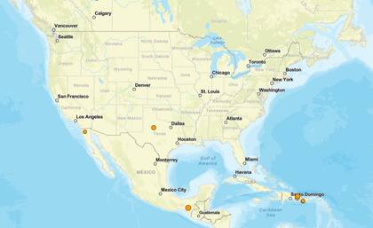 Los temblores ocurridos en EE.UU. durante las últimas horas