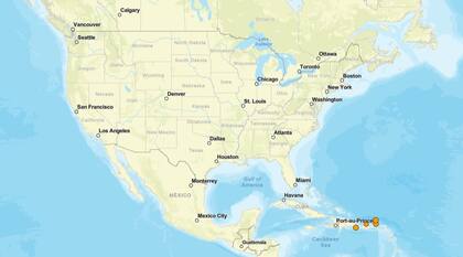 Los temblores ocurridos en EE.UU. durante las últimas horas