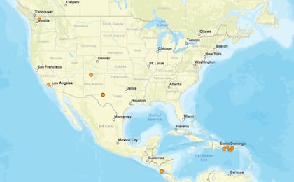 Los temblores ocurridos en EE.UU. durante las últimas horas