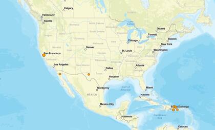 Los temblores ocurridos en EE.UU. durante las últimas horas