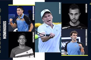 Tres argentinos nominados: Báez, Juanma Cerúndolo y Lugones, coach de Norrie