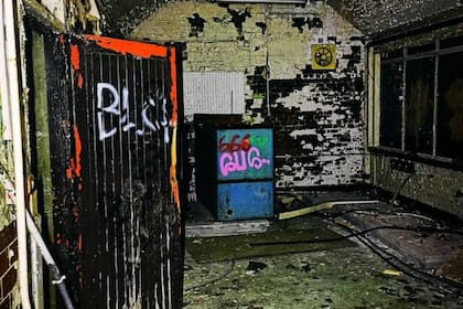 Los tétricos ambientes del orfanato Balrossie fueron vandalizados y posiblemente pronto desaparecerán para siempre