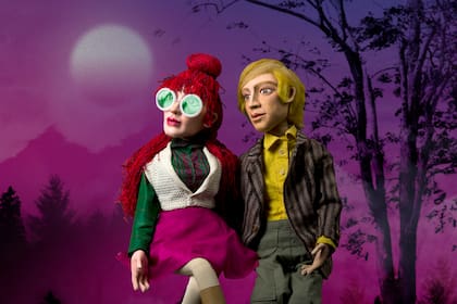 Los títeres de El rayo verde