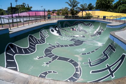 Los trabajos incluyeron el bowl de skate