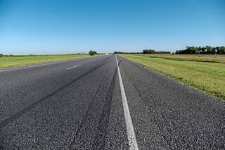 Cómo es la obra que ya se está ejecutando en la zona más deteriorada de la ruta 2