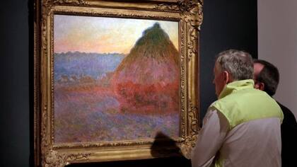 Los trazos de artistas como Monet, que no padeció enfermedades neurológicas, se mantuvieron constantes a lo largo de su vida