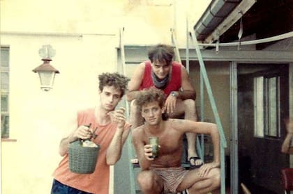 Los tres integrantes de Soda Stereo