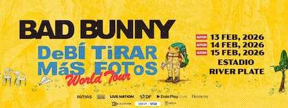 Los tres shows de Bad Bunny en Argentina se agotaron muy rápidamente