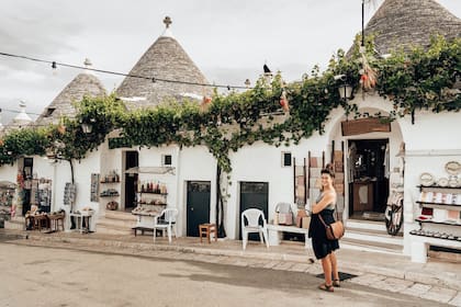 Los trulli de Alberobello, construcciones con techos cónicos