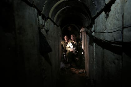 Los túneles constituyen una de los elementos principales de la estructura militar de Hamas en Gaza 