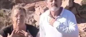 Los turistas que grafitearon piedras en Mendoza pagaron una multa menor al monto gastado en limpiarlas