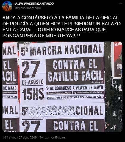 Los tweets de Walter Santiago "Alfa" que se filtraron luego de su ingreso a Gran Hermano (Telefe)