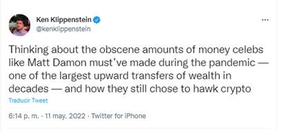 Los twitteros consideraron que fue un comercial fuera de lugar