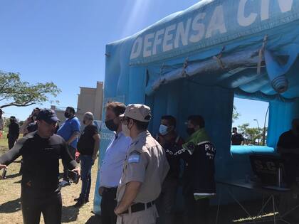 Los últimos trabajos de búsqueda previos al hallazgo de Guido Orlando, ahogado en la laguna del barrio Vistas, de Puertos de Escobar