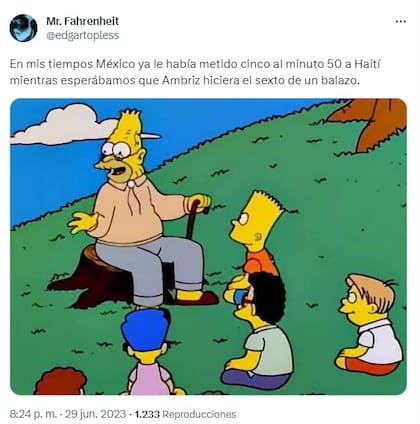 Los usuarios aseguraron que la Selección Mexicana era más efectiva en el pasado