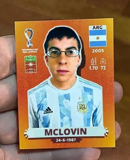 Los usuarios crearon una figurita con el rostro del personaje.