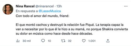 Los usuarios creyeron que para los hijos de Shakira fue "más doloroso" ver a Piqué con otra mujer