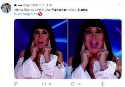 Los usuarios cuestionaron el talento de Bianca Cherutti en La Voz