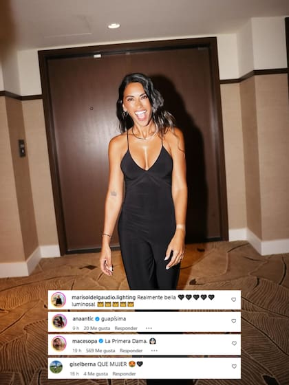 Los usuarios de Instagram llenaron de elogios a la rosarina