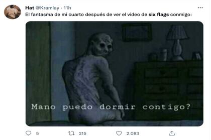 Los usuarios de redes sociales compartieron sus impresiones sobre el misterioso video de Six Flags