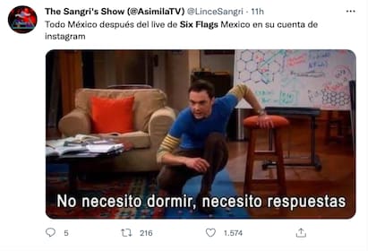 Los usuarios de redes sociales compartieron sus impresiones sobre el misterioso video de Six Flags