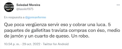 Los usuarios de Twitter criticaron el precio.