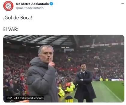 Los usuarios de Twitter criticaron el uso del VAR en el partido de Boca - Atlético Mineiro.