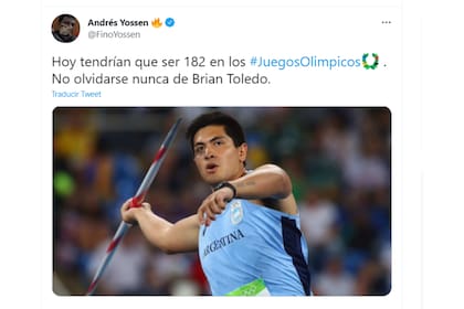 Los usuarios de Twitter recordaron a Brian Toledo en las redes sociales