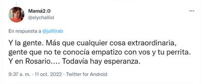 Los usuarios de Twitter se mostraron emocionados por la historia.
