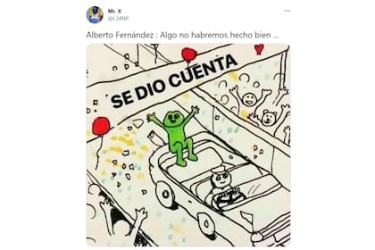 Los usuarios de Twitter utilizaron memes para reflejar los resultados provisorios