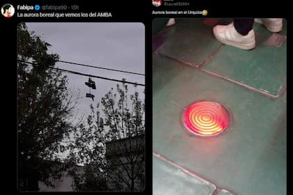 Los usuarios de X se hicieron eco del fenómeno natural a travpes de memes (Captura X)