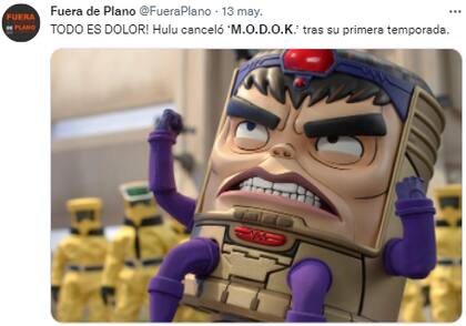 Los usuarios decidieron usar a los personajes de la serie para expresar su enojo (Foto: Twitter / @FueraPlano)