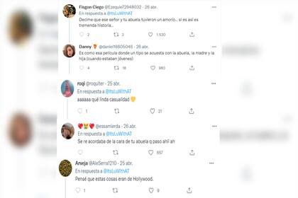 Los usuarios especularon con una historia de amor (Captura Twitter)