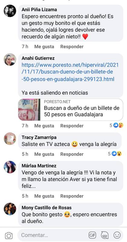Los usuarios esperan ansiosamente en conocer la historia que hay detrás del billete