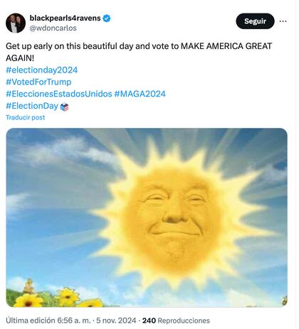 Los usuarios reaccionaron con memes a las elecciones de Estados Unidos