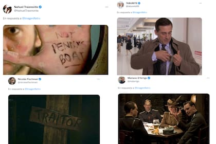 Los usuarios respondieron con distintas series y películas en el hilo de Twitter