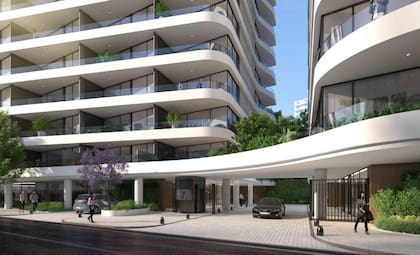 Los valores por metro cuadrado en el emprendimiento de Bulnes y Avenida Cerviño parten en los US$2880 y llegan hasta los US$4000